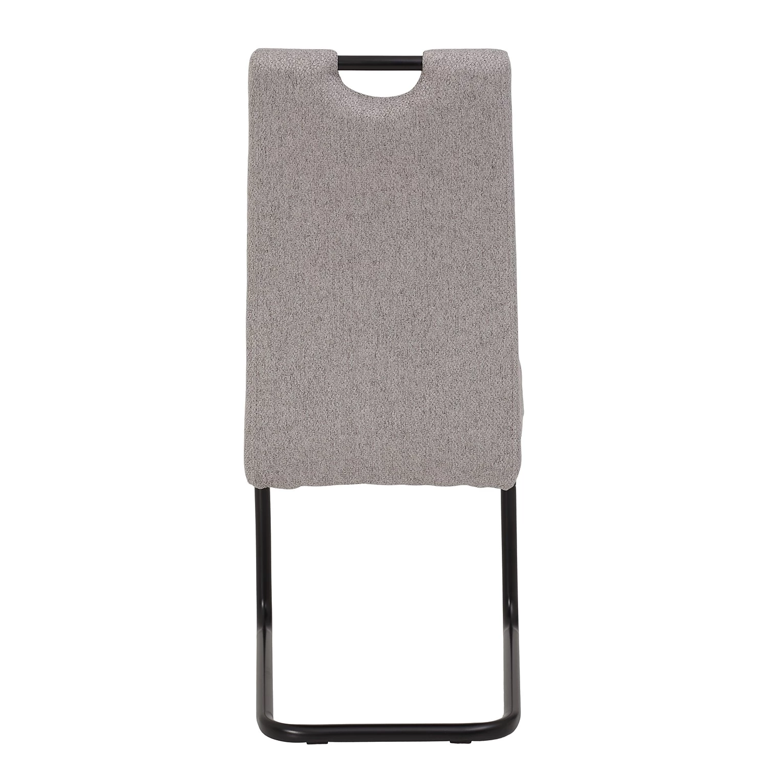 Loftscape Chaise cantilever La Paz III - Tissu / Métal - Noir - Gris - Lot de 4 7 Loftscape Chaise cantilever La Paz III - Tissu / Métal - Noir - Gris - Lot de 4 – Image 7