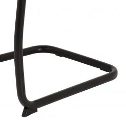 Loftscape Chaise cantilever La Paz III - Tissu / Métal - Noir - Gris - Lot de 4 20 Loftscape Chaise cantilever La Paz III - Tissu / Métal - Noir - Gris - Lot de 4 -Meubles de salle à manger Soldes Magasin 1000352411 220610 082 DETAILS P000000001000352411