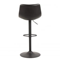 Red Living Chaise de bar Gustave - Imitation cuir / Fer - Noir 16 Red Living Chaise de bar Gustave - Imitation cuir / Fer - Noir -Meubles de salle à manger Soldes Magasin 1000353352 220614 040 DETAILS P000000001000353352