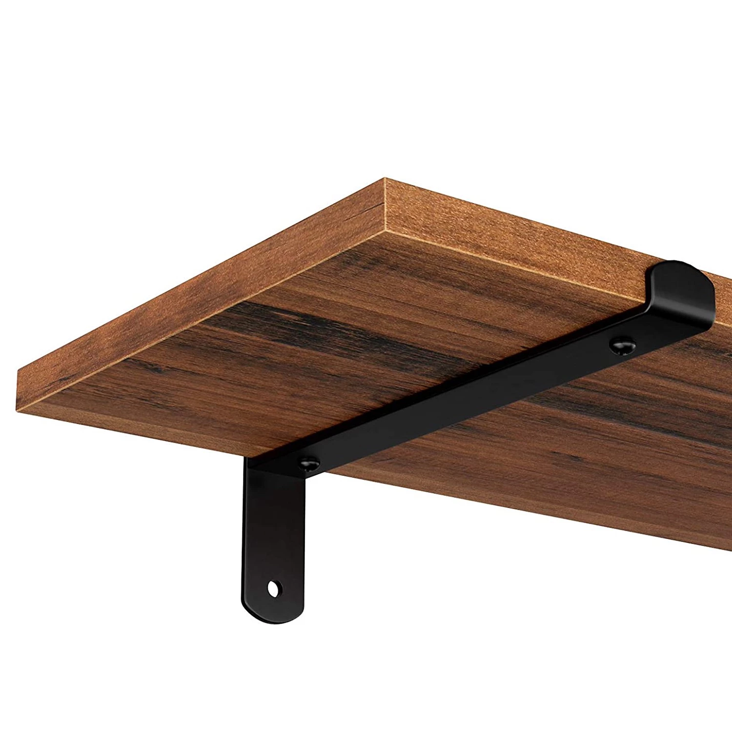 Red Living Tablettes murales Crossville II (lot 2) - Marron / Noir 6 Red Living Tablettes murales Crossville II (lot 2) - Marron / Noir – Image 6