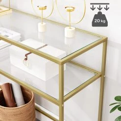 Loftscape Console Poygan I - Doré 10 Loftscape Console Poygan I - Doré -Meubles de salle à manger Soldes Magasin 1000353443 220601 030 DETAILS P000000001000353443