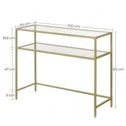 Loftscape Console Poygan I - Doré 13 Loftscape Console Poygan I - Doré -Meubles de salle à manger Soldes Magasin 1000353443 220601 500 SKETCH DETAILS P000000001000353443 sketch