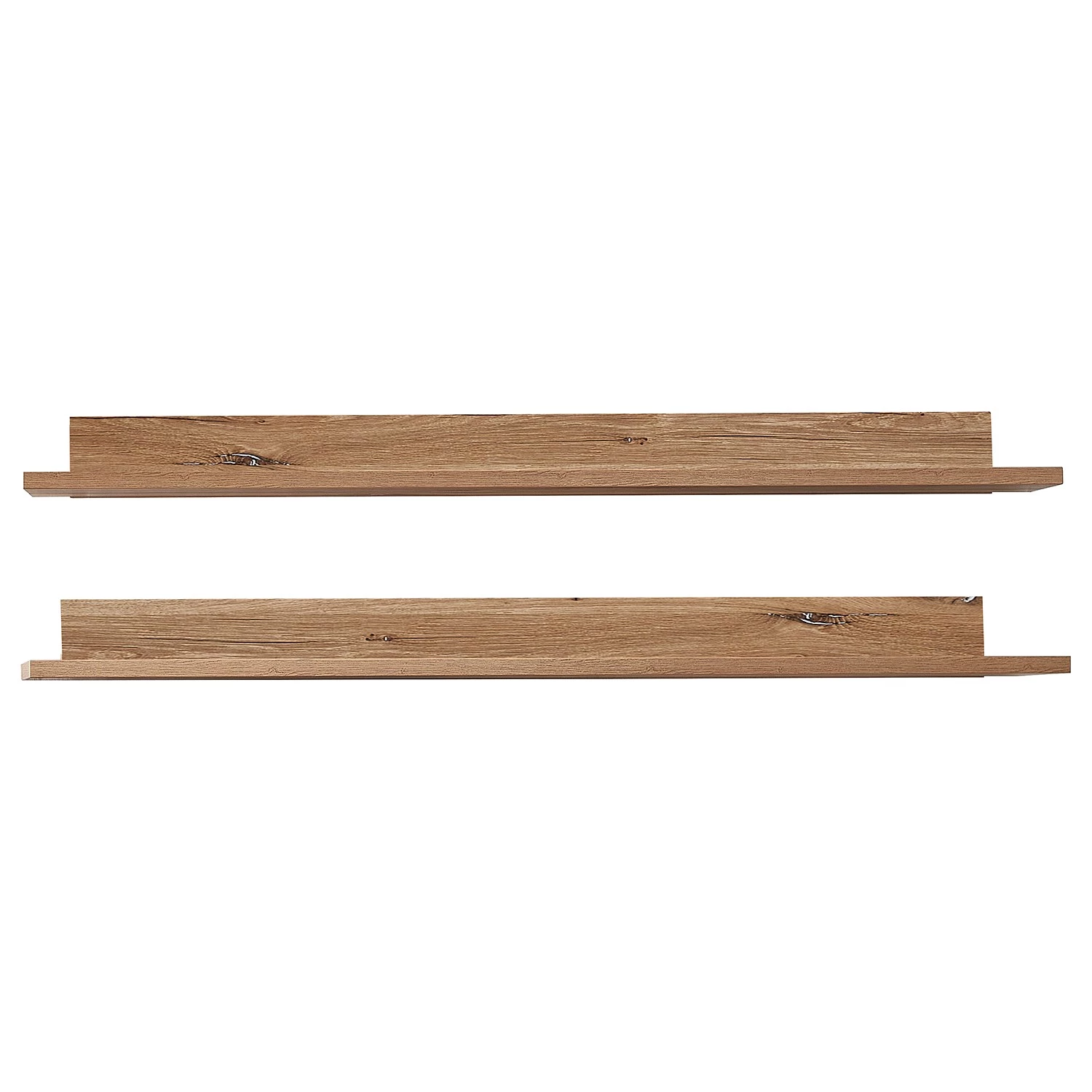 Red Living Étagères murales Sligo (lot de 2) - Imitation chêne rustique argenté 1 Red Living Étagères murales Sligo (lot de 2) - Imitation chêne rustique argenté