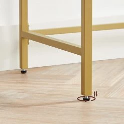 Red Living Console Poygan III - Blanc / Doré -Meubles de salle à manger Soldes Magasin 1000355217 220601 033 DETAILS P000000001000355217