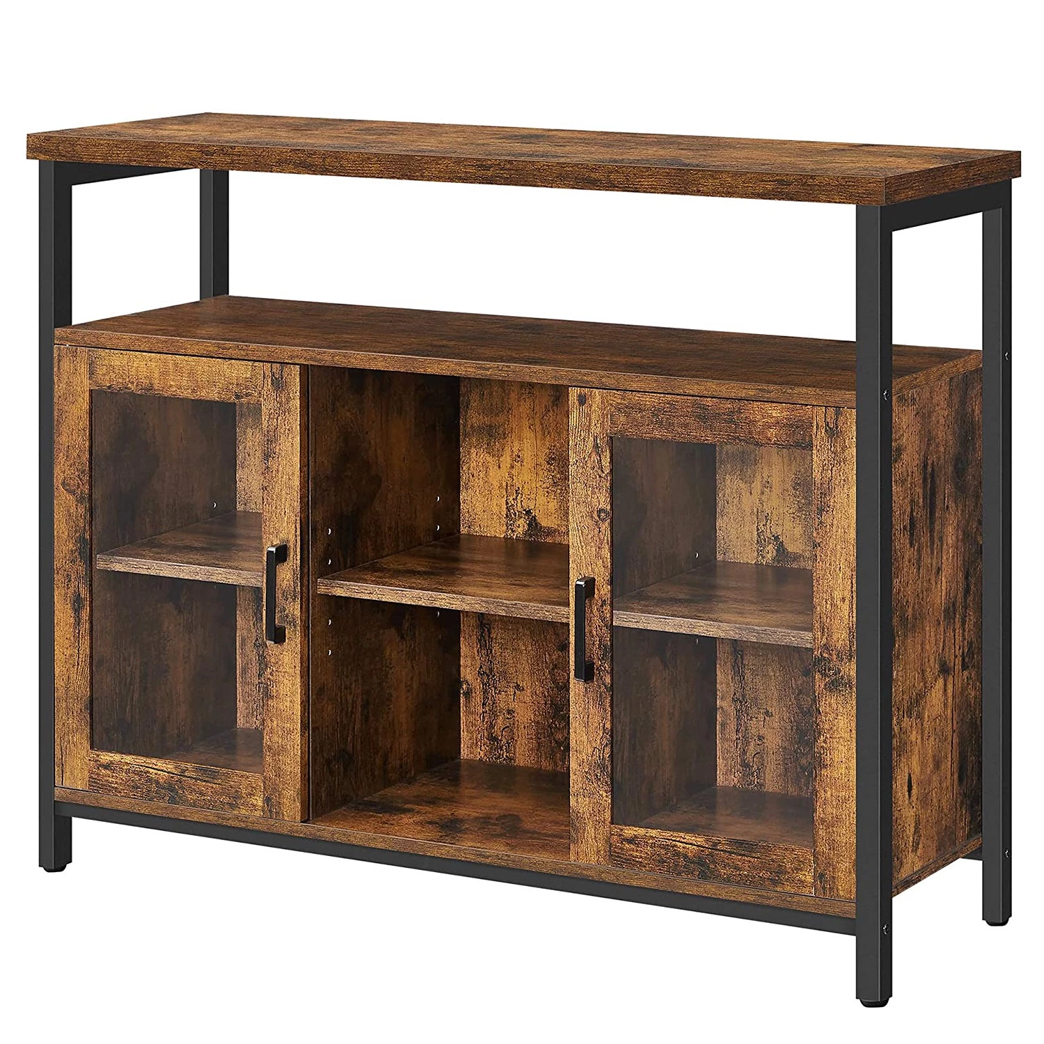 Red Living Buffet Toulouse I - Marron / Noir 1 Red Living Buffet Toulouse I - Marron / Noir