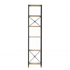 Red Living Étagère Ruoms I - Imitation acacia / Noir -Meubles de salle à manger Soldes Magasin 1000355289 220603 030 DETAILS P000000001000355289