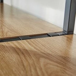 Red Living Étagère Ruoms II - Imitation acacia / Noir -Meubles de salle à manger Soldes Magasin 1000355290 220603 032 DETAILS P000000001000355290