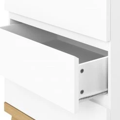 Norrwood Commode Skön - Blanc / Imitation chêne -Meubles de salle à manger Soldes Magasin 1000355301 220603 033 DETAILS P000000001000355301