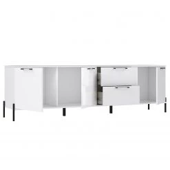 Loftscape Buffet Ozora III - Blanc brillant / Blanc mat -Meubles de salle à manger Soldes Magasin 1000356706 220603 032 DETAILS P000000001000356706