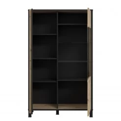 Red Living Buffet haut Vallegrande - Imitation chêne Artisan -Meubles de salle à manger Soldes Magasin 1000356711 220603 031 DETAILS P000000001000356711