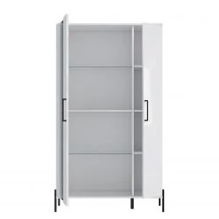 Loftscape Armoire Ozora - Blanc brillant / Blanc mat -Meubles de salle à manger Soldes Magasin 1000356716 220603 031 DETAILS P000000001000356716