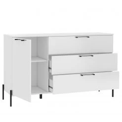 Loftscape Buffet Ozora I - Blanc brillant / Blanc mat -Meubles de salle à manger Soldes Magasin 1000356721 220603 032 DETAILS P000000001000356721