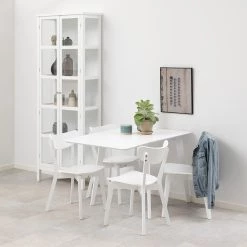 Mørteens Table pliante Rigby - Extensible - Blanc -Meubles de salle à manger Soldes Magasin 1000357418 220621 022 MOOD DETAILS P000000001000357418 mood