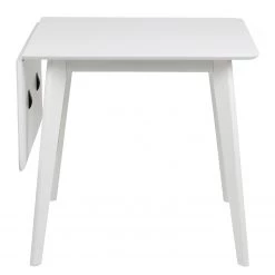 Mørteens Table pliante Rigby - Extensible - Blanc -Meubles de salle à manger Soldes Magasin 1000357418 220621 040 DETAILS P000000001000357418