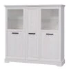 Ridgevalley Buffet haut New Dessa II - Imitation pin blanc