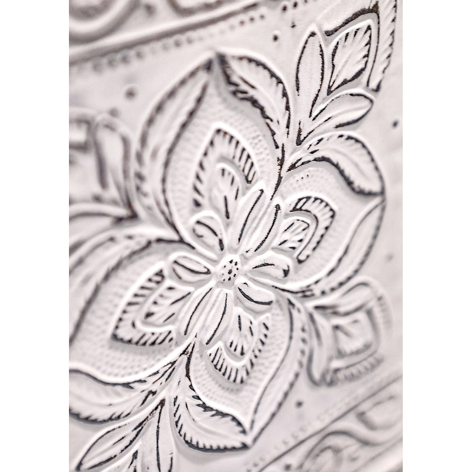 Ridgevalley Étagère Missoula - Manguier massif - Blanc vintage 5 Ridgevalley Étagère Missoula - Manguier massif - Blanc vintage – Image 5