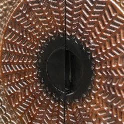 Red Living Buffet haut Curbar - Manguier massif / Métal - Noir -Meubles de salle à manger Soldes Magasin 1000359917 220621 065 DETAILS P000000001000359917