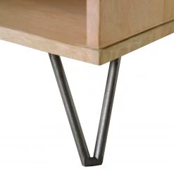 Ridgevalley Armoire Lumby - Manguier massif - Manguier clair / Gris -Meubles de salle à manger Soldes Magasin 1000359918 220621 050 DETAILS P000000001000359918