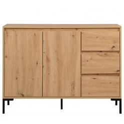 Loftscape Buffet Brochet II - Imitation chêne / Noir 20 Loftscape Buffet Brochet II - Imitation chêne / Noir -Meubles de salle à manger Soldes Magasin 1000363050 220704 030 DETAILS P000000001000363050