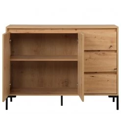 Loftscape Buffet Brochet II - Imitation chêne / Noir 22 Loftscape Buffet Brochet II - Imitation chêne / Noir -Meubles de salle à manger Soldes Magasin 1000363050 220704 032 DETAILS P000000001000363050