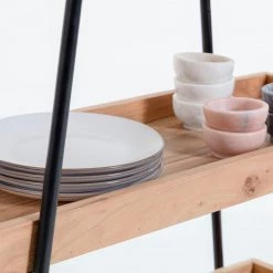 Red Living Étagère Beitbridge I - Acacia massif / Métal - Acacia / Noir 15 Red Living Étagère Beitbridge I - Acacia massif / Métal - Acacia / Noir -Meubles de salle à manger Soldes Magasin 1000363959 220714 045 DETAILS P000000001000363959