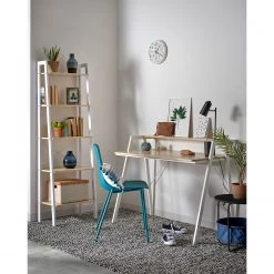 Norrwood Étagère Kalahari - Acier - Imitation chêne / Blanc -Meubles de salle à manger Soldes Magasin 1000363962 220714 022 MOOD DETAILS P000000001000363962 mood