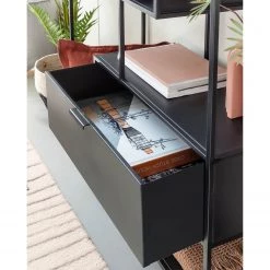 Loftscape Étagère Blackrod - Métal - Noir -Meubles de salle à manger Soldes Magasin 1000363964 220714 060 DETAILS P000000001000363964