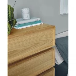 Red Living Commode Tabora II - Placage en bois véritable - Chêne -Meubles de salle à manger Soldes Magasin 1000363969 220714 040 DETAILS P000000001000363969