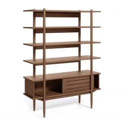 Naturoo Étagère Chipata - Partiellement en noyer massif 19 Naturoo Étagère Chipata - Partiellement en noyer massif -Meubles de salle à manger Soldes Magasin 1000363972 220714 030 DETAILS P000000001000363972