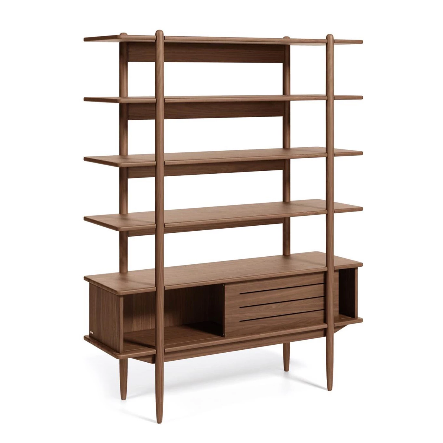 Naturoo Étagère Chipata - Partiellement en noyer massif 6 Naturoo Étagère Chipata - Partiellement en noyer massif – Image 6