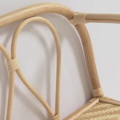 Naturoo Étagère murale Mansa - Étagère : rotin<br>Structure : bambou massif verni -Meubles de salle à manger Soldes Magasin 1000363975 220714 030 DETAILS P000000001000363975