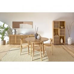 Naturoo Étagère Bukama - Chêne massif -Meubles de salle à manger Soldes Magasin 1000363981 220714 021 MOOD DETAILS P000000001000363981 mood