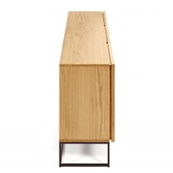 Red Living Buffet Tabora - Placage en bois véritable - Chêne -Meubles de salle à manger Soldes Magasin 1000363989 220714 040 DETAILS P000000001000363989