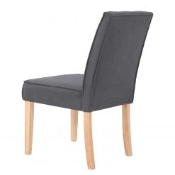 Loftscape Chaises capitonnées Alcoy (lot de 2) - Tissu / Hévéa massif - Gris / Hévéa 14 Loftscape Chaises capitonnées Alcoy (lot de 2) - Tissu / Hévéa massif - Gris / Hévéa -Meubles de salle à manger Soldes Magasin 1000363995 220728 050 DETAILS P000000001000363995