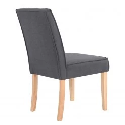 Loftscape Chaises capitonnées Alcoy (lot de 2) - Tissu / Hévéa massif - Gris / Hévéa 16 Loftscape Chaises capitonnées Alcoy (lot de 2) - Tissu / Hévéa massif - Gris / Hévéa -Meubles de salle à manger Soldes Magasin 1000363995 220728 070 DETAILS P000000001000363995