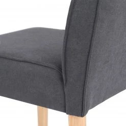 Loftscape Chaises capitonnées Alcoy (lot de 2) - Tissu / Hévéa massif - Gris / Hévéa 19 Loftscape Chaises capitonnées Alcoy (lot de 2) - Tissu / Hévéa massif - Gris / Hévéa -Meubles de salle à manger Soldes Magasin 1000363995 220728 090 DETAILS P000000001000363995