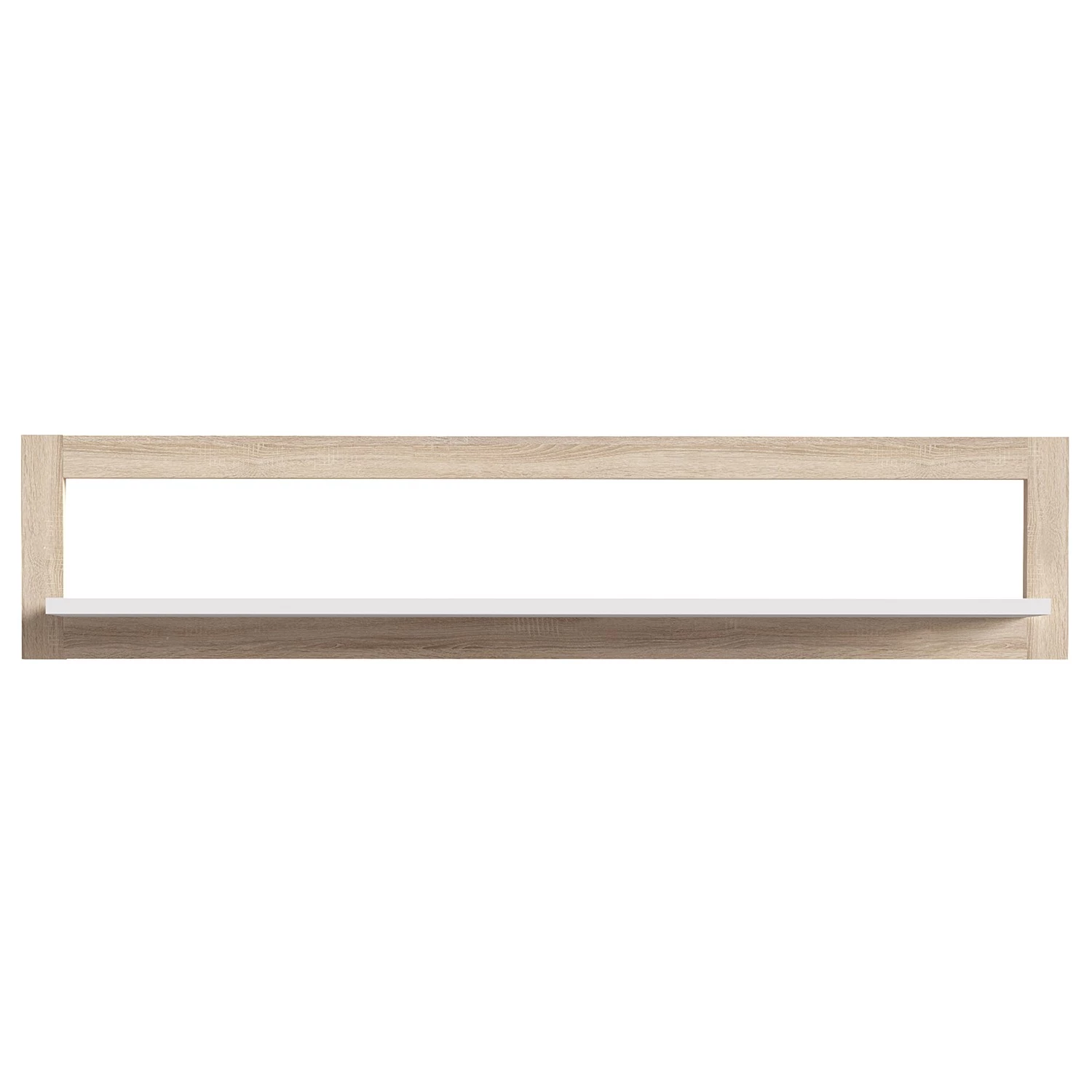 Loftscape Tablette murale Thurles - Imitation chêne Sonoma / Blanc 3 Loftscape Tablette murale Thurles - Imitation chêne Sonoma / Blanc – Image 3