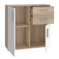 Loftscape Buffet Kiltealy I - Blanc / Imitation chêne Sonoma 10 Loftscape Buffet Kiltealy I - Blanc / Imitation chêne Sonoma -Meubles de salle à manger Soldes Magasin 1000364882 220722 031 DETAILS P000000001000364882