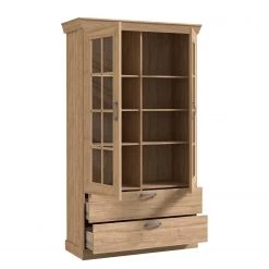 Ridgevalley Vitrine Boolamore III - Imitation chêne -Meubles de salle à manger Soldes Magasin 1000364890 220722 031 DETAILS P000000001000364890