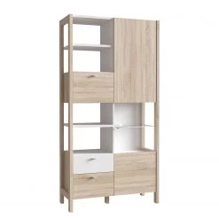 Loftscape Armoire Thurles - Imitation chêne Sonoma / Blanc