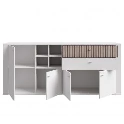 Loftscape Buffet Millquarter - Blanc / Imitation chêne clair -Meubles de salle à manger Soldes Magasin 1000364914 220722 032 DETAILS P000000001000364914