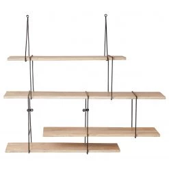 Butlers Étagère murale LIMBO - Chêne massif / Aluminium - Noir / Naturel 11 Butlers Étagère murale LIMBO - Chêne massif / Aluminium - Noir / Naturel -Meubles de salle à manger Soldes Magasin 1000365681 220728 030 DETAILS P000000001000365681