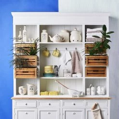 Butlers Buffet CAMPAGNE - Plaqué paulownia - Blanc -Meubles de salle à manger Soldes Magasin 1000365764 220728 022 MOOD DETAILS P000000001000365764 mood