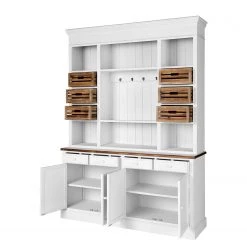 Butlers Buffet CAMPAGNE - Plaqué paulownia - Blanc -Meubles de salle à manger Soldes Magasin 1000365764 220728 030 DETAILS P000000001000365764