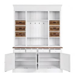 Butlers Buffet CAMPAGNE - Plaqué paulownia - Blanc -Meubles de salle à manger Soldes Magasin 1000365764 220728 035 DETAILS P000000001000365764