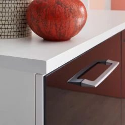 Germania Enfilade Campo - Verre - Anthracite -Meubles de salle à manger Soldes Magasin 1000366030 220809 031 DETAILS P000000001000366030