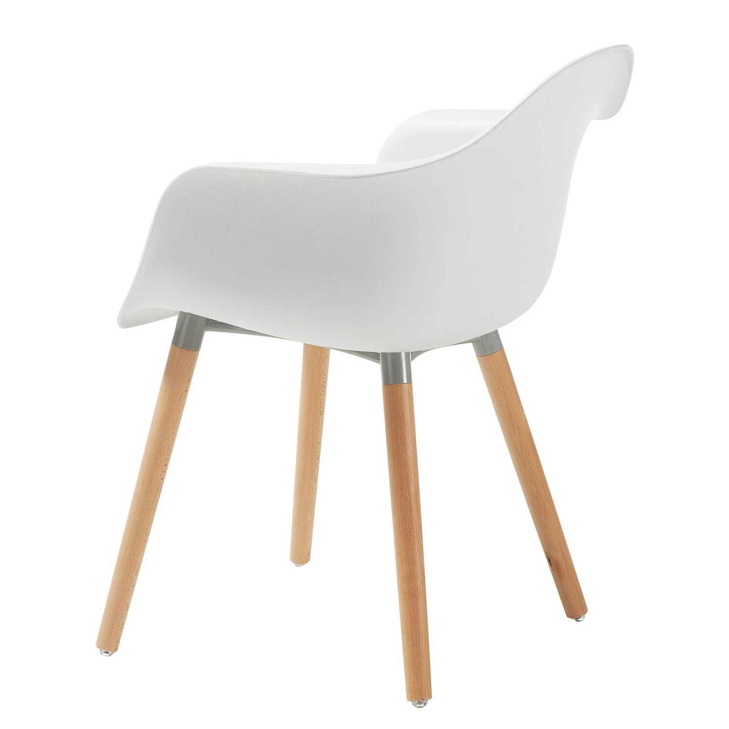 Mørteens Chaises à accoudoirs Cevo (lot de 2) - Blanc 3 Mørteens Chaises à accoudoirs Cevo (lot de 2) - Blanc – Image 3