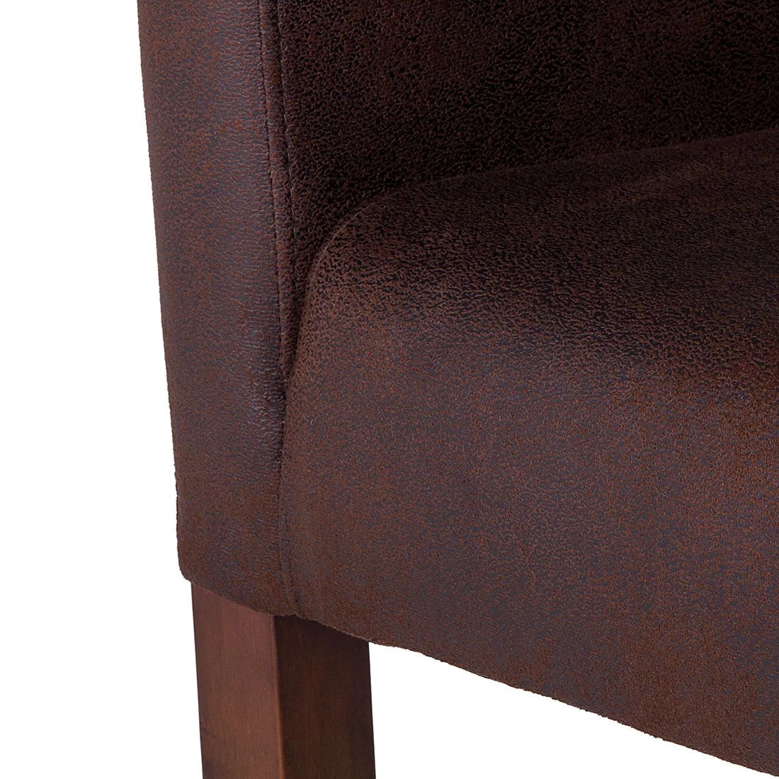 Maison Belfort Chaise à accoudoirs Lincoln II - Marron 8 Maison Belfort Chaise à accoudoirs Lincoln II - Marron – Image 8