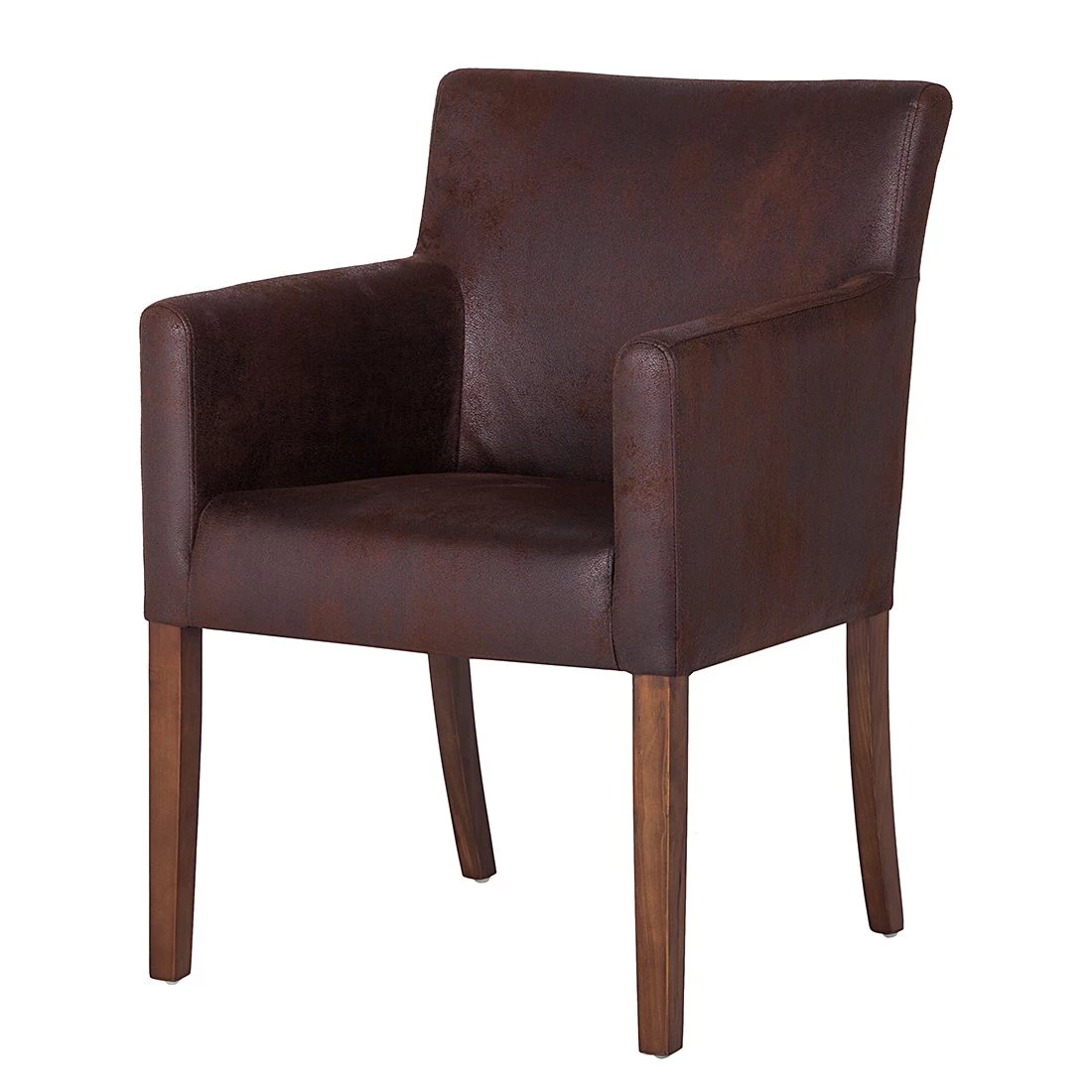 Maison Belfort Chaise à accoudoirs Lincoln II - Marron 1 Maison Belfort Chaise à accoudoirs Lincoln II - Marron