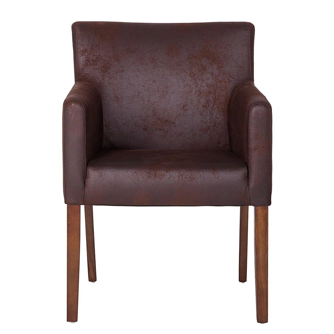 Maison Belfort Chaise à accoudoirs Lincoln II - Marron 4 Maison Belfort Chaise à accoudoirs Lincoln II - Marron – Image 4